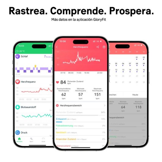 Rayofi D18 Reloj SmartWatch Negro 1,83" SpO2 Pulsómetro Monitor Sueño