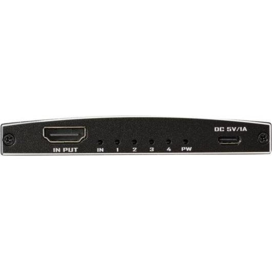 Splitter HDMI SpeaKa Professional 4K 1 entrada 4 saídas USB-C