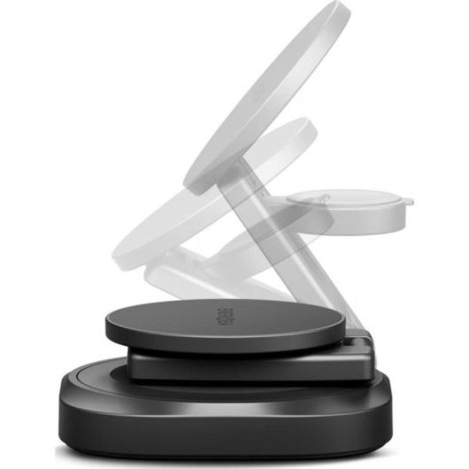 Cargador inalámbrico Energea Alumag Gyro 360 35W MagSafe Qi USB-C