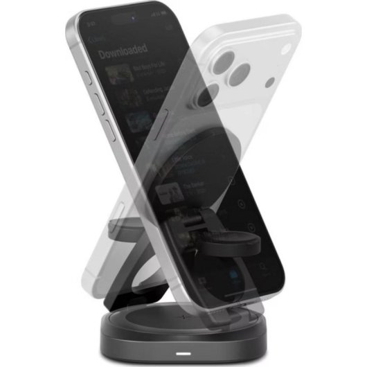 Cargador inalámbrico Energea Alumag Gyro 360 35W MagSafe Qi USB-C