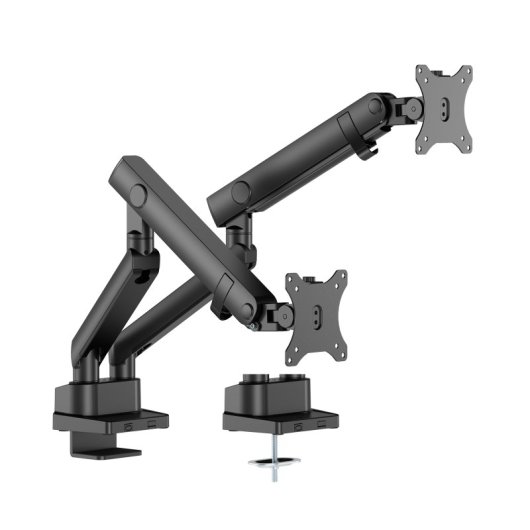 Kimex Soporte De Mesa Con Muelle Mecánico Para 2 Pc 17"-35", Ultra Robusto