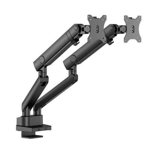 Kimex Soporte De Mesa Con Muelle Mecánico Para 2 Pc 17"-35", Ultra Robusto