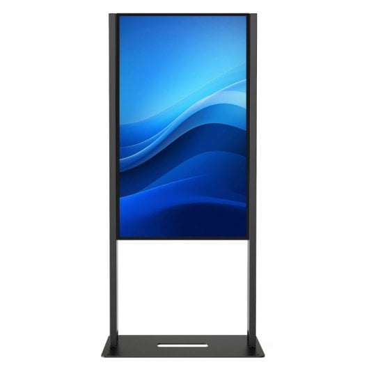 Kimex Soporte Para Escaparate Para Pantallas 55", Sin Cover, Base Estándar