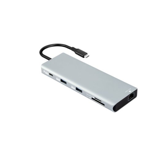 Kimex Estación De Acoplamiento Usb-c 10 En 1 A 8k Dp1.4 + Hdmi 2.1 10g
