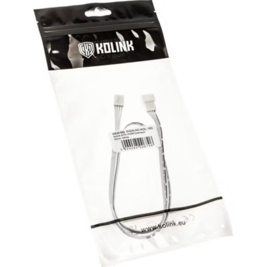 Câble d'extension PWM Kolink PGW-AC-KOL-163 4 broches 60 cm blanc