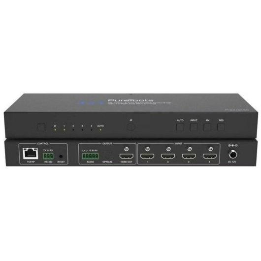 Switch Purelink PT-SW-HD41MV HDMI 4x1 Multi-View 4K 60Hz RS232