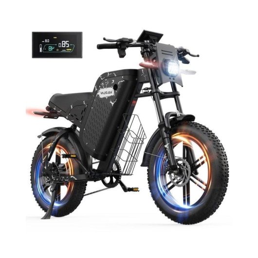 Moto électrique Varun X-plorer Beast 750W Batterie 48V31.5Ah 20x4"
