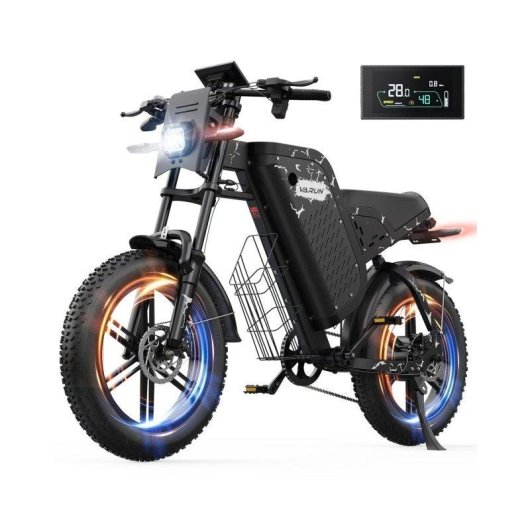 Moto électrique Varun X-plorer Beast 750W Batterie 48V31.5Ah 20x4"