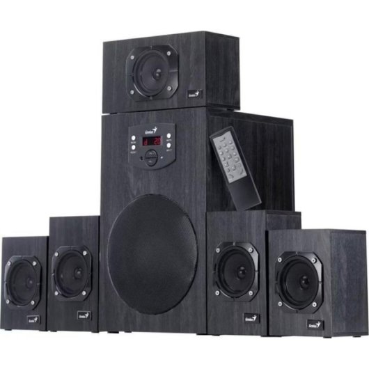 Altavoces Genius PC Bluetooth 125W avec télécommande facile