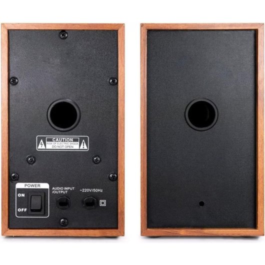 Altifalantes C-Tech PC 3,5 mm 20 W RMS com saída de auscultadores