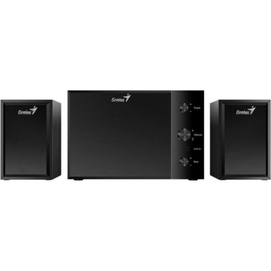 Altavoces Genius PC 2.1 avec connexion jack 3,5 mm et puissance 15 W