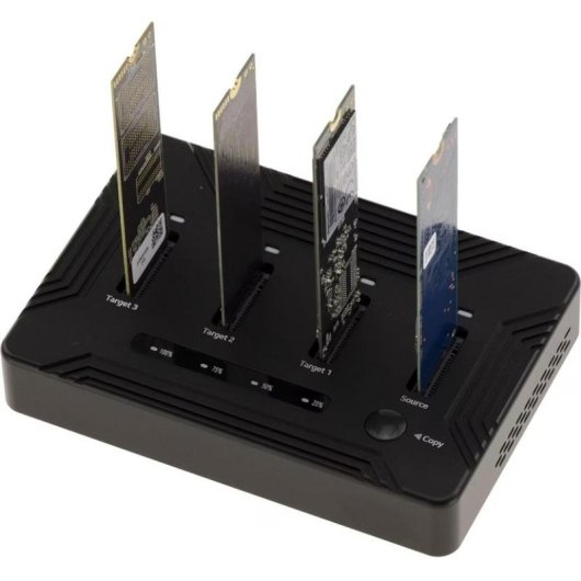 Dock Kalea-informatique USB4 40Gbit/s pour 4 SSD NVMe M.2
