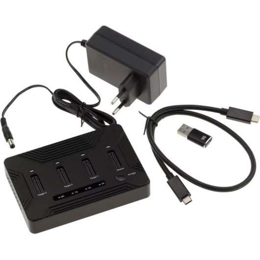Dock Kalea-informatique USB4 40Gbit/s pour 4 SSD NVMe M.2