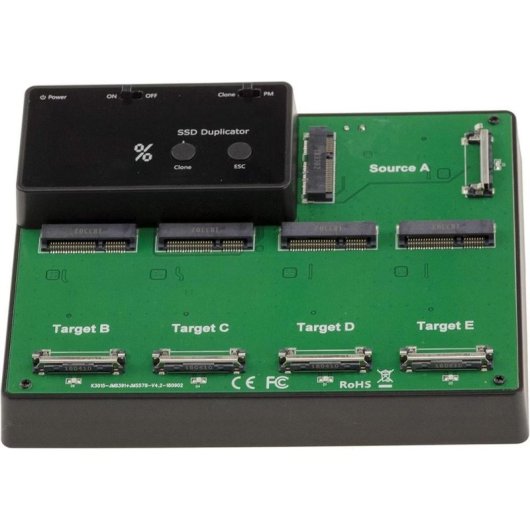 Duplicateur de disque dur Kalea-informatique USB 3.0 5 baies mSATA