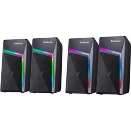 Lautsprecher Defender PC USB und 3,5 mm Klinke 6 W Leistung schwarz