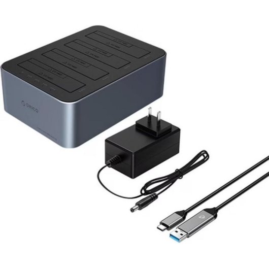 Docking station Orico 6646C3-C per HDD/SSD SATA USB-C clonazione offline