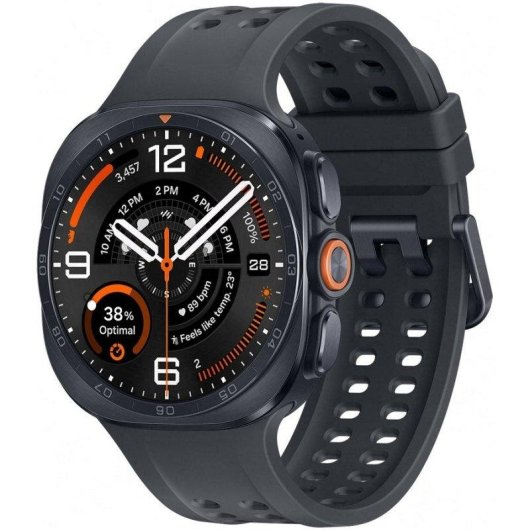 Samsung Galaxy Watch Ultra2 4G LTE 1,5" 47mm Titanio Gris Correa Negra
