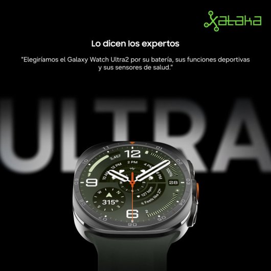 Samsung Galaxy Watch Ultra2 4G LTE 47mm Titânio Cinzento Faixa Preta