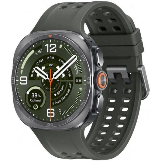 Samsung Galaxy Watch Ultra2 4G LTE 1,5" 47mm Titanio Plata Correa Verde