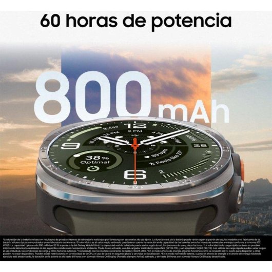 Samsung Galaxy Watch Ultra2 4G LTE 1,5" 47mm Titanio Plata Correa Verde