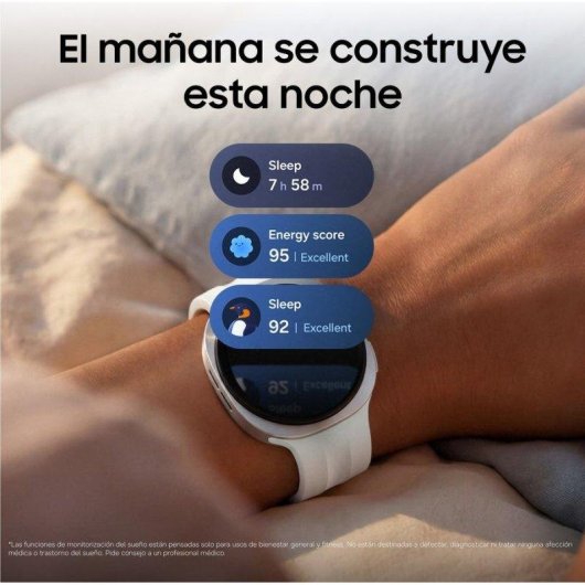 Samsung Galaxy Watch9 4G LTE 40mm Blanco Crema Correa Blanca