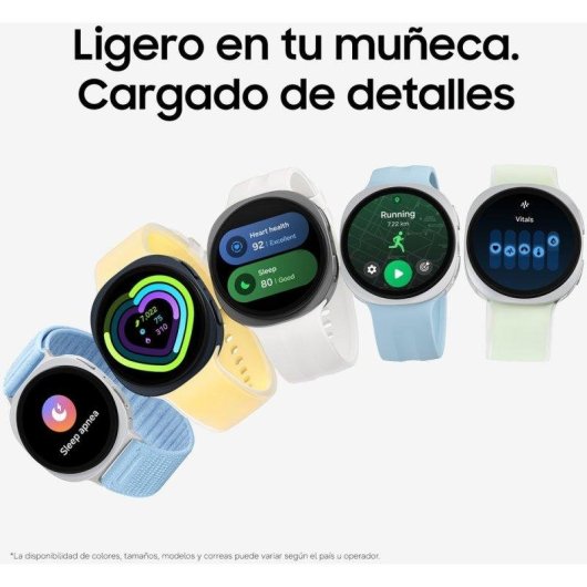 Samsung Galaxy Watch9 WiFi Bluetooth 40mm Blanco Crema Correa Blanca