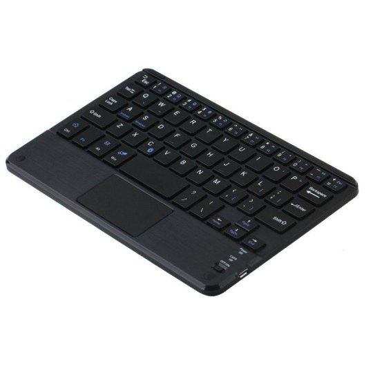 Teclado Royal Bailey HB118 Bluetooth ultradelgado QWERTY inglés