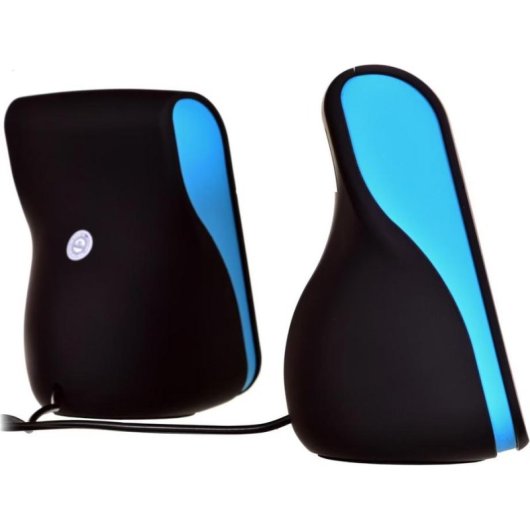 Lautsprecher Esperanza Flamenco 2.0 USB 6W mit externem Verstärker und Kopfhörerausgang