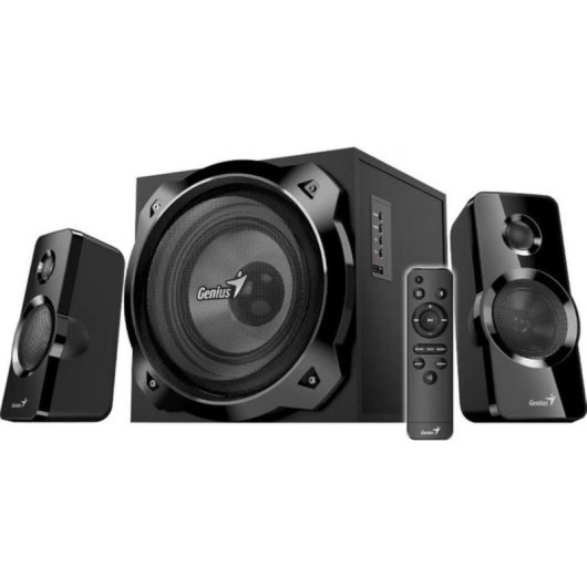 Altoparlanti Genius 2.1 Bluetooth RCA 50W con telecomando