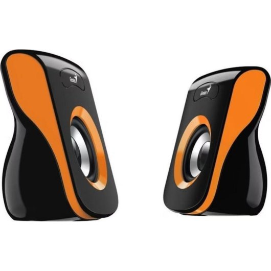 Lautsprecher Genius PC USB 2.0 6W Orange und Schwarz