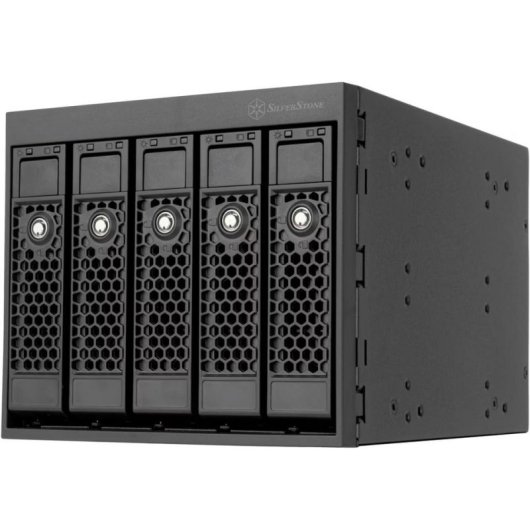 Adaptateur Hot-Swap Silverstone SST-FS305B-E pour 5 disques 3,5" SAS/SATA sécurisé