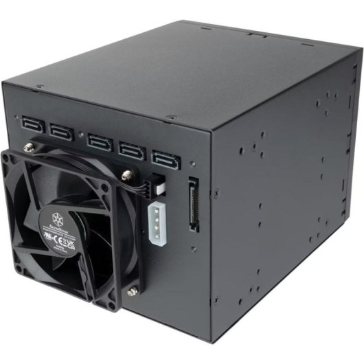 Adaptateur Hot-Swap Silverstone SST-FS305B-E pour 5 disques 3,5" SAS/SATA sécurisé