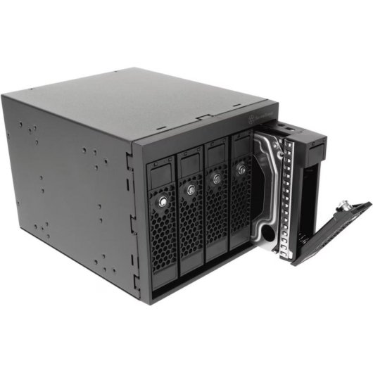 Adaptateur Hot-Swap Silverstone SST-FS305B-E pour 5 disques 3,5" SAS/SATA sécurisé