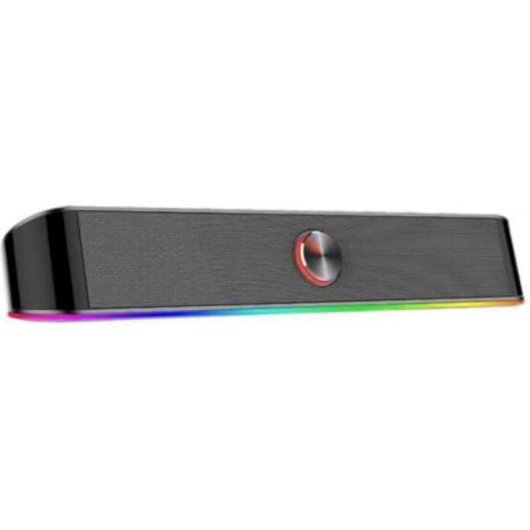 Altavoces Redragon Barre de son USB 6W avec éclairage RGB et jack 3,5 mm