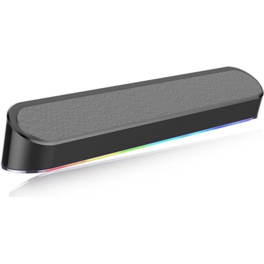 Altavoces Redragon Barre de son USB 6W avec éclairage RGB et jack 3,5 mm