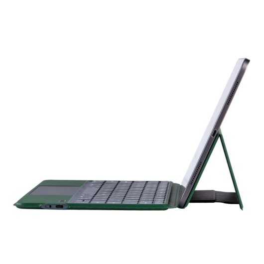 Royal Bailey J3125-6-1 Funda Con Bluetooth Teclado Para Ipad Air 11(2024)/ipad Air 5 10.9(2022)/ipad Air 4 10.9(2020)/ipad Pro 11(2022/2021/2020/2018) Verde