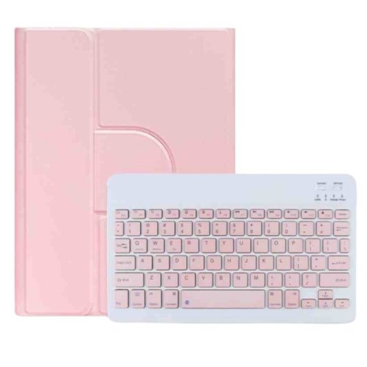 Royal Bailey Pd-a209 Funda Con Bluetooth Teclado Para Ipad 10th(2022)10.9 Rosa