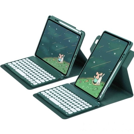 Royal Bailey Pd-d209 Funda Con Bluetooth Teclado Para Ipad 10th(2022)10.9 Azul