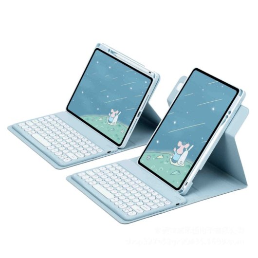 Royal Bailey Pd-d209 Funda Con Bluetooth Teclado Para Ipad 10th(2022)10.9 Verde
