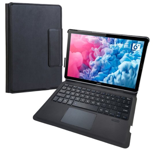 Royal Bailey T1062 Funda Con Bluetooth Teclado Para Huawei Mediapad M6 10.8/matepad 10.8 Negro