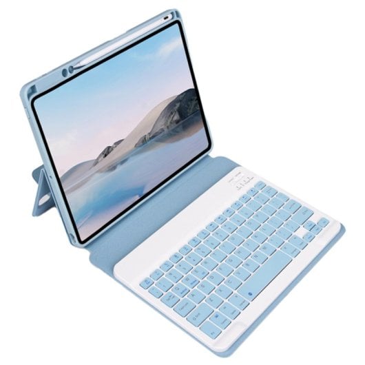 Royal Bailey Sx209 Funda Con Bluetooth Teclado Para Ipad 10th(2022)10.9 Azul