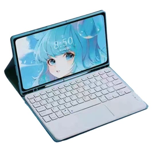Royal Bailey Ps209c Funda Con Bluetooth Teclado Para Ipad 10th(2022)10.9 Verde