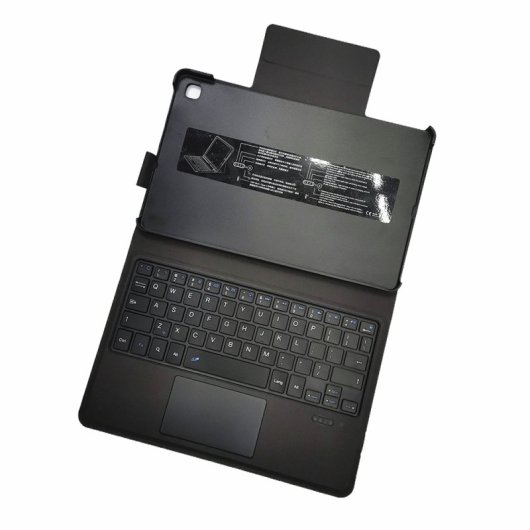 Royal Bailey S062 Funda Con Bluetooth Teclado Para Samsung Tab S6 Lite 2024 10.4" P620/p625/tab S6 Lite 2022 10.4" P613/p619/tab S6 Lite 2020 10.4" P610/p615 Negro