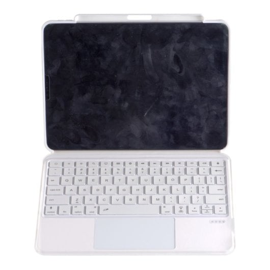 Royal Bailey Pj5028d Funda Con Bluetooth Teclado Para Ipad 10th(2022)10.9 Blanco