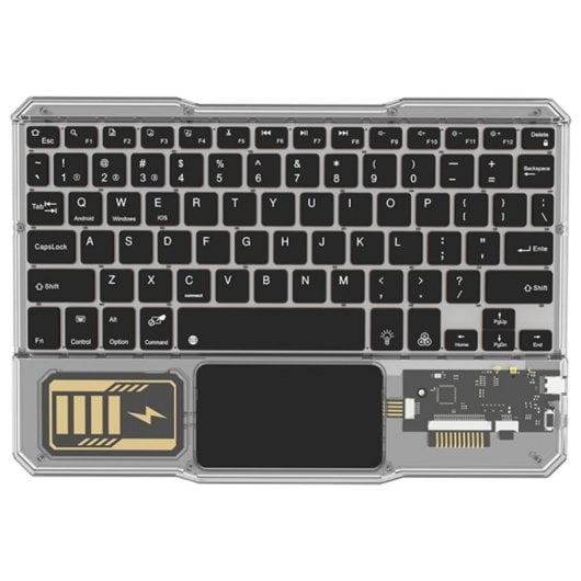 Royal Bailey Jt209-1 Funda Con Bluetooth Teclado Para Ipad 10th(2022)10.9 Negro