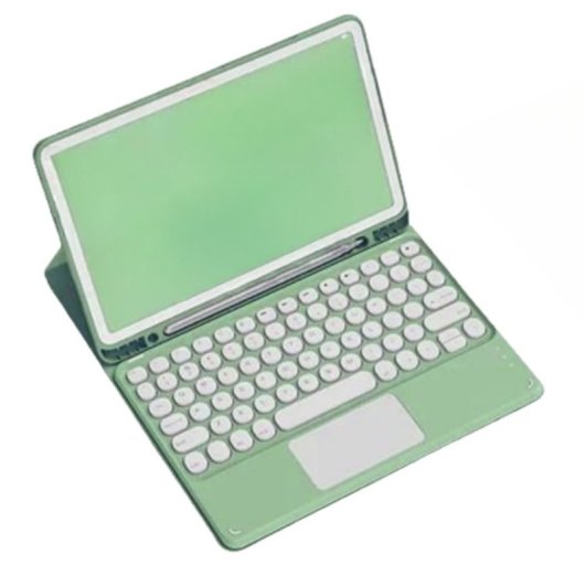 Royal Bailey Tyc-x210 Funda Con Bluetooth Teclado Para Samsung Galaxy Tab A9+ 11" X210 Verde