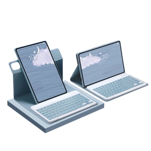 Royal Bailey Rt209 Funda Con Bluetooth Teclado Para Ipad 10th(2022)10.9 Azul