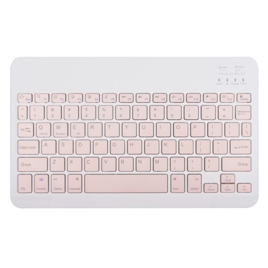 Capa para Tablet Royal Bailey PS006 Bluetooth Teclado iPad mini 6 Rosa