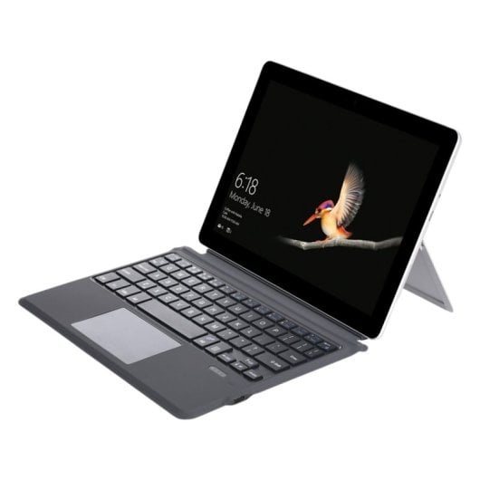 Royal Bailey 1087a Funda Con Bluetooth Teclado Para Surface Go/go 2/go 3/go 4 Gris