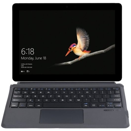 Royal Bailey 1087a Funda Con Bluetooth Teclado Para Surface Go/go 2/go 3/go 4 Gris